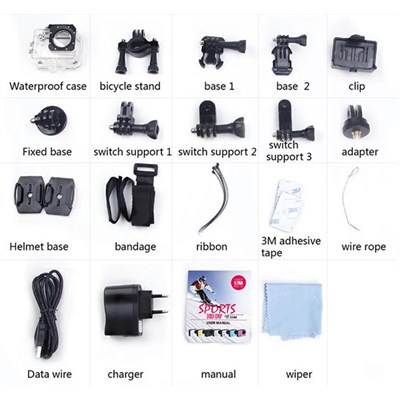 Экшн-камера DVR Action Camera G60 - фото 12407