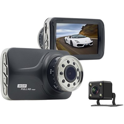 Видеорегистратор BlackBOX DVR T639 FullHD 1080P Dual Lens - фото 12776