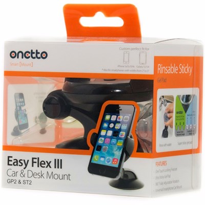 Держатель Onetto Easy Flex III Car&Desk Mount (Black) - фото 12928
