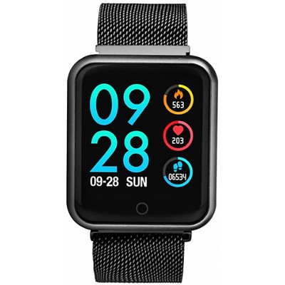 Фитнес-браслет Smart Bracelet P70 Black - фото 12945