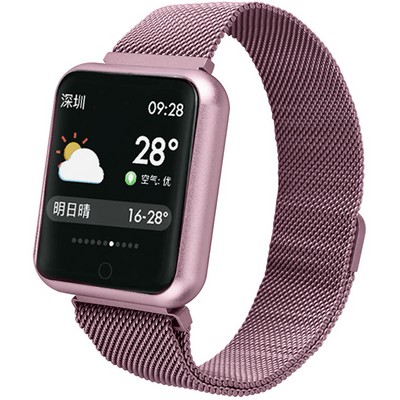 Фитнес-браслет Smart Bracelet P70 Pink - фото 12950