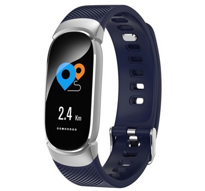 Фитнес-браслет Smart Bracelet QW16 Silver - фото 13047