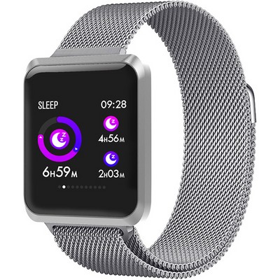 Фитнес-браслет Smart Bracelet NB212 Silver - фото 13145