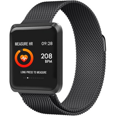 Фитнес-браслет Smart Bracelet NB212 Black - фото 13147