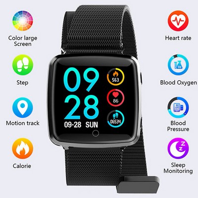 Фитнес-браслет Smart Bracelet BL89 Silver - фото 13213