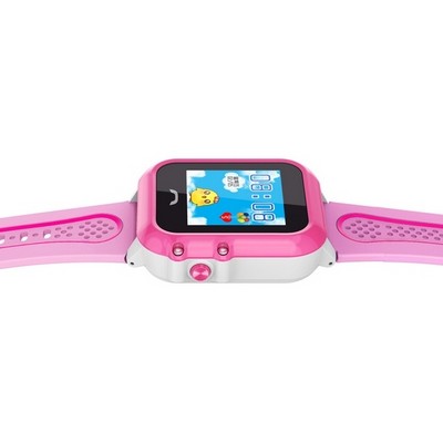 Умные часы Smart Baby Watch DF27 Pink IP67 - фото 13332