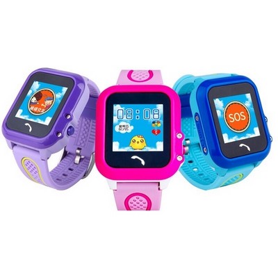 Умные часы Smart Baby Watch DF27 Blue IP67 - фото 13345