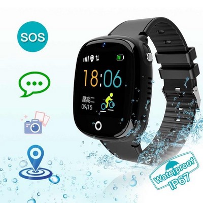 Умные часы Smart Baby Watch HW8S Black IP67 - фото 13635