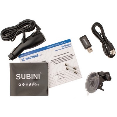 Видеорегистратор Subini GRD-H9 PLUS - фото 13685