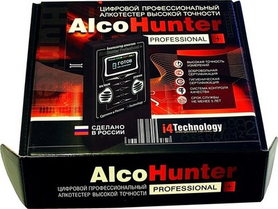 Алкотестер AlcoHunter Professional + - фото 14099