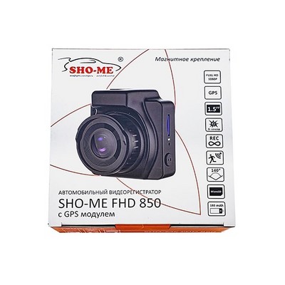 Видеорегистратор SHO-ME FHD-850 - фото 14124