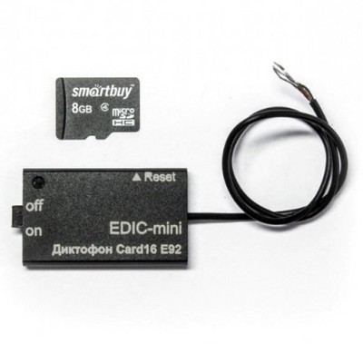 Диктофон Edic-mini CARD16 E92 - фото 14300