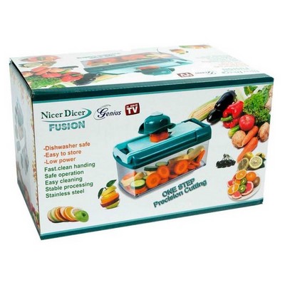 Овощерезка Nicer Dicer Fusion - фото 14326