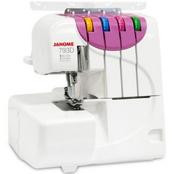 Оверлок Janome 793D, белый Оверлок Janome 793D, белый