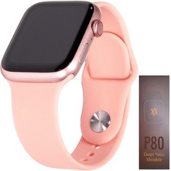 Умные часы VAmobile P80 PRO с NFC 45 mm, Pink
