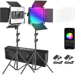Модернизированный светодиодный видеосвет NEEWER RGB660 RUS2 Packing List (81/135b)